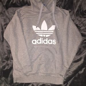 Grey Adidas Hoodie
